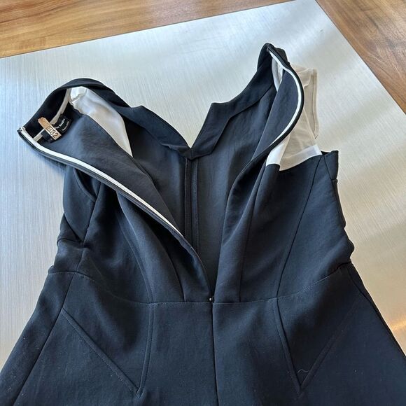 The Kooples black and white sleeveless dress with back zipper. Size large - Picture 3 of 14